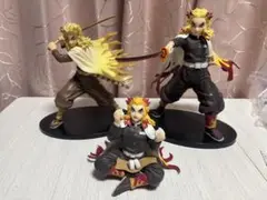 鬼滅の刃☆煉獄杏寿郎 フィギュア 3体セット