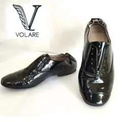 【レア】VOLARE ヴォラーレ エナメル ローファー スリッポン 23cm