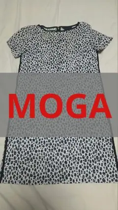 MOGA アニマル柄みたいなレースワンピース