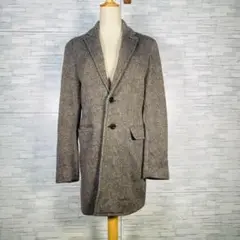 コムサ レディース チェスターコート ロングコート【美品】ツイード おしゃれ