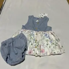 【新品未使用タグ付き】party pick セットアップ　90㎝