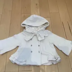 ジルスチュアート フリルAラインコート サイズ90