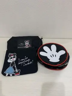 【只今お値下中✨✨】ディズニー ポーチ3点セット ダイチミウラデザイン未使用品