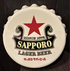 サッポロラガービール王冠サイン レア 新品未開封 非売品サッポロラガービール ディスプレイ 王冠