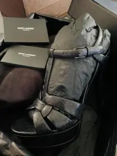 YVES SAINT LAURENT イヴサンローラン トリビュート サンダル