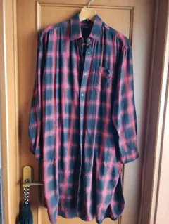 RagsMCGREGOR　ラグスマックレガー　オンブレチェックガウンシャツ　美品