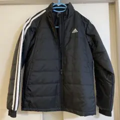 adidas 黒ジャケット 140