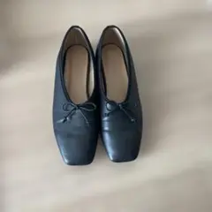 beauty&youthスクエアバレシューズ