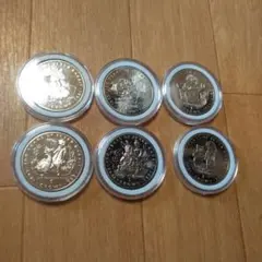 100周年　ピーターラビット硬貨　6枚セット 2025年最新】ピーターラビット 100周年 金貨の人気アイテム