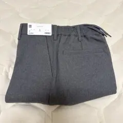 未使用品 GU メンズ フレアスラックス グレー S