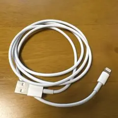 Lightningケーブル ホワイト 標準長