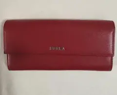 FURLA 長財布　レッド