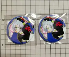 紫京院ひびき　缶バッジ　まるくじ　チャイナゴシックコーデ　ver.　プリパラ