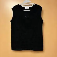 SLOBE IENA ブラックノースリーブTシャツ