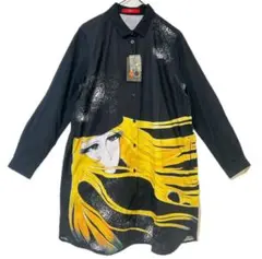 【新品 未使用】graniph グラニフ銀河鉄道999メーテル シャツワンピース
