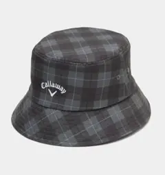【値下げ不可】CALLAWAY チェックプリントハット (MENS)25年新作