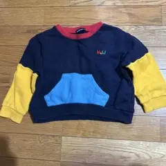 カラーブロック トレーナー 90cm