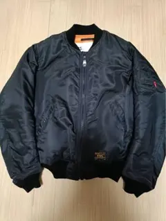 M-2016定価6.3万円_WTAPS MA-1 ダークネイビー_ハンガー付