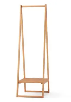 MUJI 木製ハンガーラック　現地引取限定