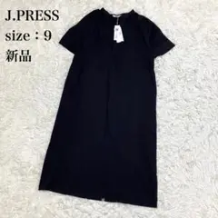 新品 ２４SS ジェイプレス ワンピース ９ UVケア 吸水速乾 ネイビー