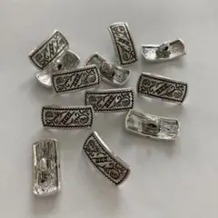 メタルボタン エングレーブパターン 12個セット