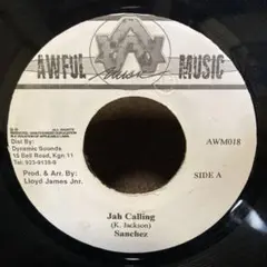 Sanchez - Jah Calling レゲエレコード