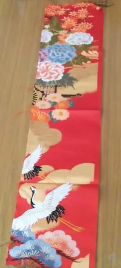 ハギレ★花と鶴