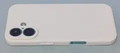 iPhone16 ホワイトソフトケース