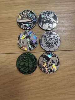 ポケモンカード コイン 6枚セット ブラッキー エーフィー ゲンガー ダークライ