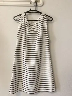 rienda ワンピース ボーダー 袖なし