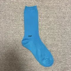 ENFOLD HIGH-GAUGE SOCKS ブルー