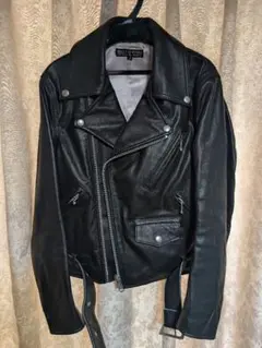 ヘルキャットパンクス　HELLCATPUNKS　ダブルライダースジャケット　牛革 ヘルキャットパンクス ダブルライダースジャケット ロンジャン