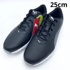新品 25cm PUMA プーマ ゴルフシューズ ドライブフュージョン テック
