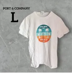 PORT & COMPANY 【L】 キャンプ Tシャツ コレクション