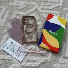 Meifigno ローズゴールド iPhone16ケース