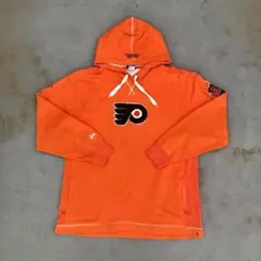 Majestic VINTAGE HOCKEY WALES パーカー オレンジ