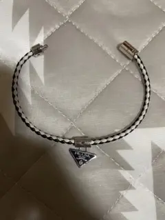 PRADA レザーブレスレット