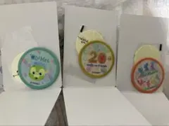 ダッフィー&フレンズ20周年　カラフルハピネスワッペン オールスター　オルメル