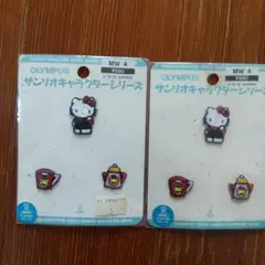 サンリオ ハローキティ ワッペン3枚入り×2袋/ダイカット：1992年製