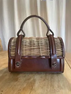 【最終値下げ】ebagos エバゴス ハンドバッグ カーフ brown