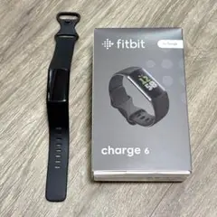Fitbit Charge 6 ブラック スマートウォッチ