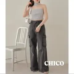 新品 Chico チョーカーチャームベアビスチェ