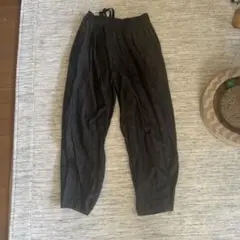 SUN VALLEY サンバレー　サルエルパンツ Mサイズ 綿麻素材　リネン