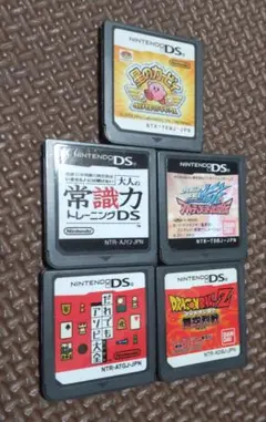 星のカービィ他DS ゲームソフト 5本セット