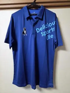 新品/未使用【サッカージャンキー パンディアーニ 青ポロシャツ XL】