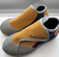 mont-bell アクアシューズ 18.0センチ オレンジ　マリンシューズ