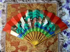 美品 仕舞扇 能 手描きv