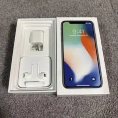iPhone X 空箱 純正イヤホン Lightningケーブルセット