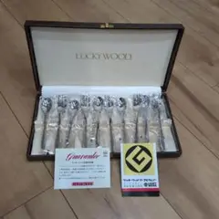 LUCKY WOOD スプーンフォークセット 10本　未開封品