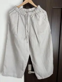 無印良品　リネンパンツ　S